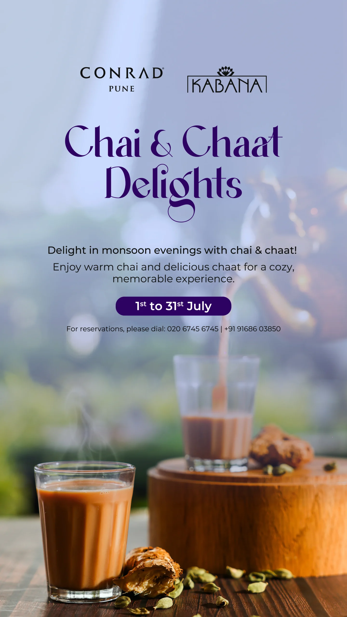 Chai & chaat flyer