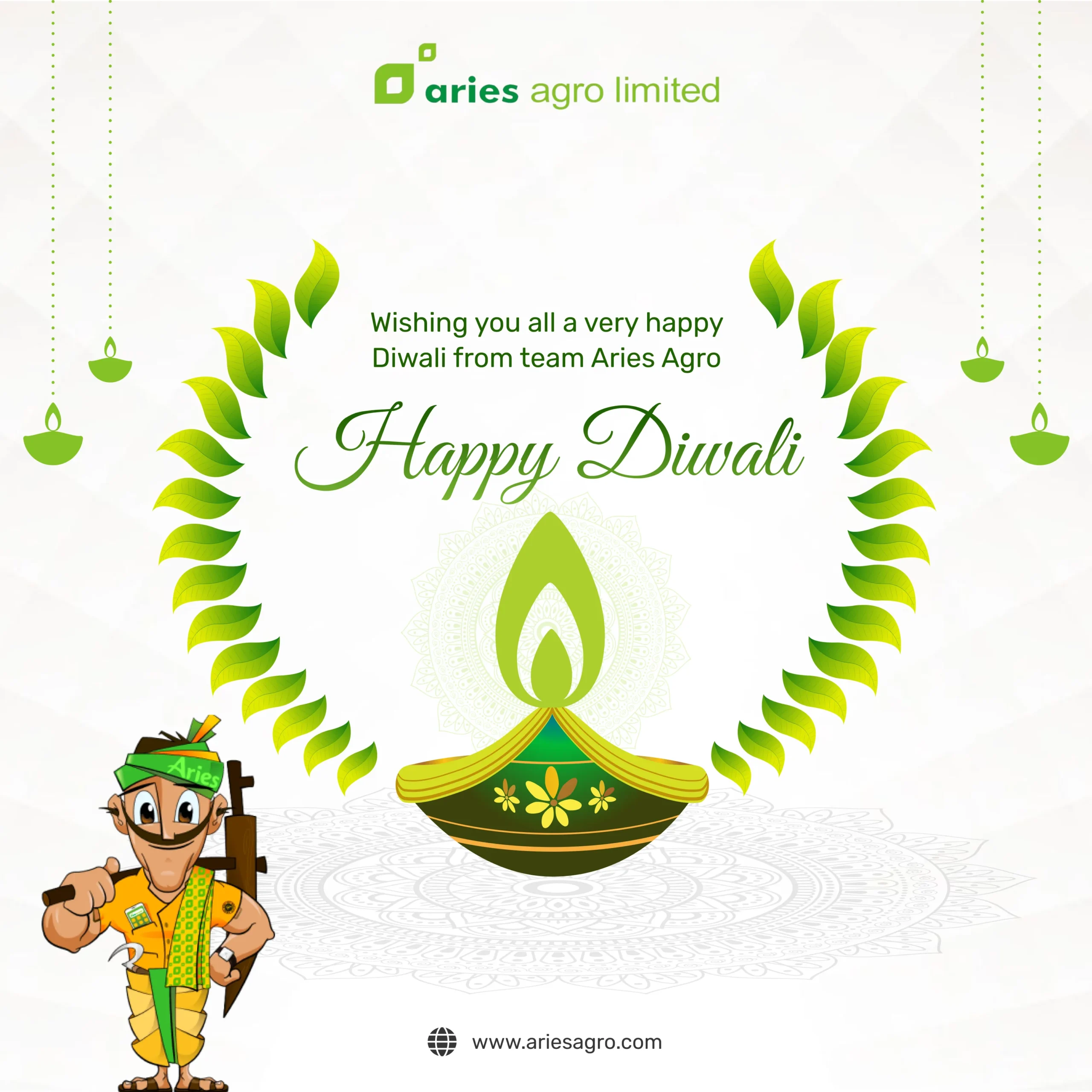 Diwali Aries Agro post