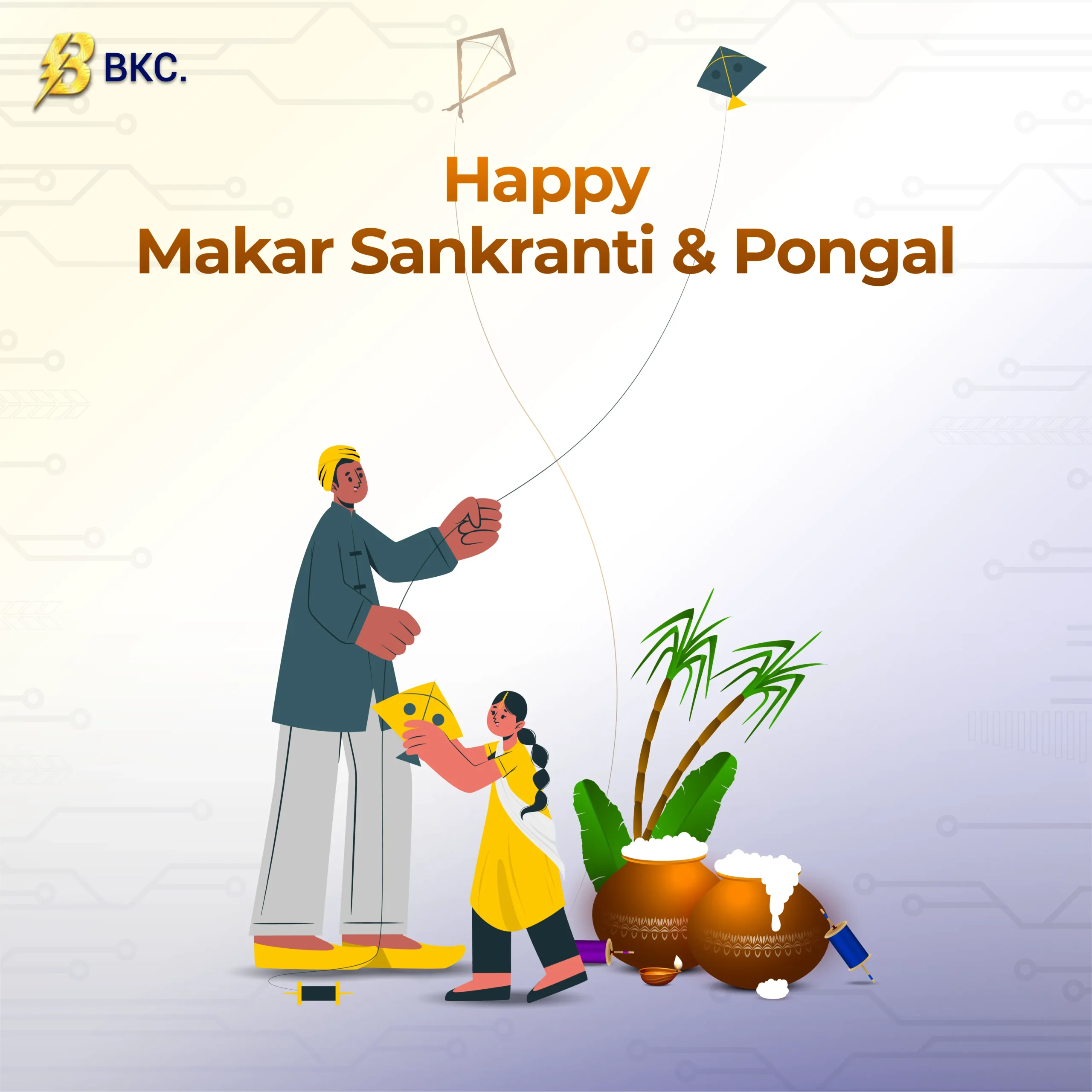 Happy Makar Sankranti (BKC)
