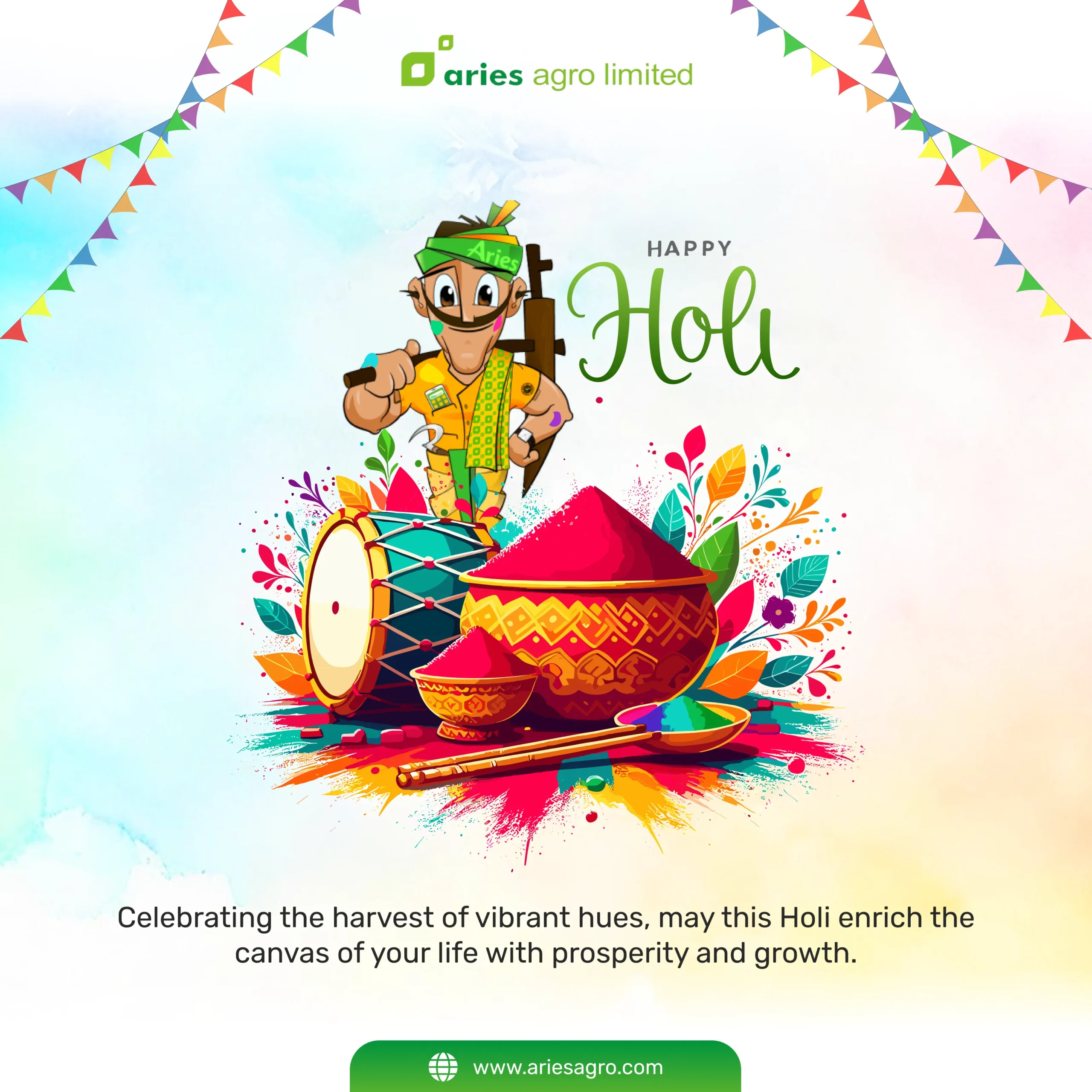 Holi post Aries Agro