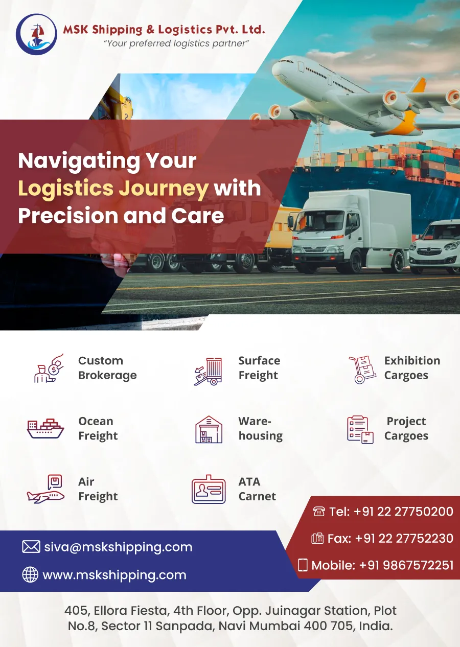MSK Shipping & Logistics- Flyer