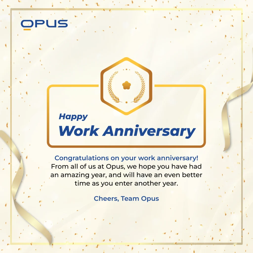 Work anniversary